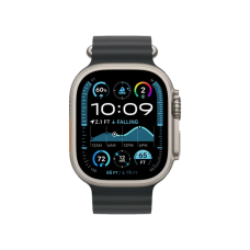 Смарт-годинник Apple Watch Ultra 2 GPS + Cellular 49mm Natural Titan. Case w. Black Ocean Band (MXTL3)