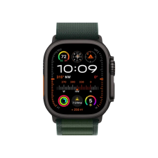 Смарт-годинник Apple Watch Ultra 2 GPS + Cellular 49mm Black Titan. Case w. Dark Green Alpine Loop - Medium (MX4R3)