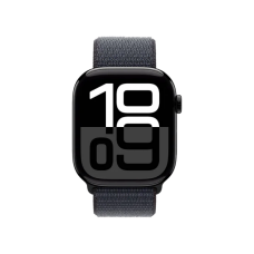 Смарт-годинник Apple Watch Series 10 GPS + Cellular 42mm Jet Black Aluminum Case w. Ink S. Loop (MWX83)