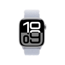 Смарт-годинник Apple Watch Series 10 GPS 46mm Silver Aluminum Case w. Blue Cloud Sport Loop (MWWN3)