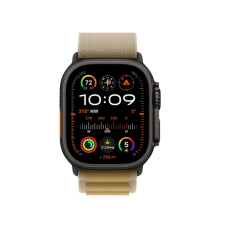 Смарт-годинник Apple Watch Ultra 2 GPS + Cellular 49mm Black Titan. Case w. Tan Alpine Loop - Small (MYTF3+MYQ03)