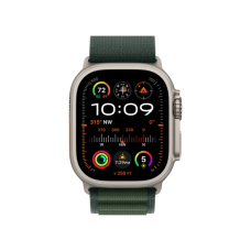 Смарт-годинник Apple Watch Ultra 2 GPS + Cellular 49mm Natural Titan. Case w. Dark Green Alpine Loop - S (MYT33+MXMU3)