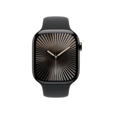 Смарт-годинник Apple Watch Series 10 GPS + Cellular 46mm Slate Titanium Case w. Black Sport Band - XL (MX173+MXM53)