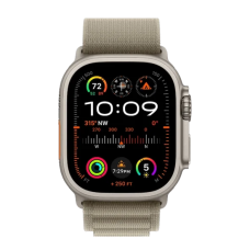 Смарт-годинник Apple Watch Ultra 2 GPS + Cellular 49mm Titanium Case with Olive Alpine Loop - Small (MREX3/MRFH3)
