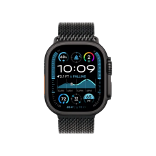 Смарт-годинник Apple Watch Ultra 2 GPS + Cellular 49mm Black Titanium Case w. Black Titanium Milanese Loop - S (MX4W3)