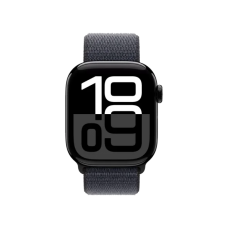 Смарт-годинник Apple Watch Series 10 GPS 46mm Jet Black Aluminum Case w. Ink Sport Loop (MWWR3)