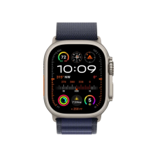 Смарт-годинник Apple Watch Ultra 2 GPS + Cellular 49mm Natural Titan. Case w. Navy Alpine Loop - Small (MYT33+MXMX3)