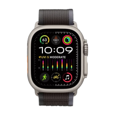 Смарт-годинник Apple Watch Ultra 2 GPS + Cellular 49mm Titanium Case with Blue/Black Trail Loop - S/M (MRF53)