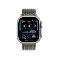 Смарт-годинник Apple Watch Ultra 2 GPS + Cellular 49mm Natural Titanium Case w. N. Titanium Milanese Loop - S (MX4M3)