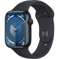 Смарт-годинник Apple Watch Series 9 GPS 45mm Midnight Aluminum Case w. Midnight Sport Band - S/M (MR993)