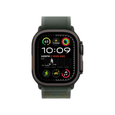 Смарт-годинник Apple Watch Ultra 2 GPS + Cellular 49mm Black Titan. Case w. Green Trail Loop - S/M (MYTJ3+MYQ33)