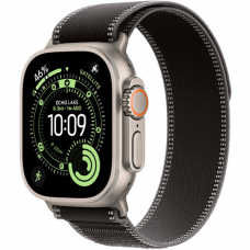 Смарт-годинник Apple Watch Ultra 3 Natural Titanium Case with Black/Charcoal Trail Loop M/L (MF1V4+MFT94)