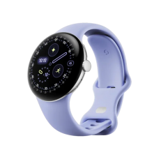 Смарт-годинник Google Pixel Watch 4 41mm Wi-Fi Polished Silver Aluminum case / Iris Active Band
