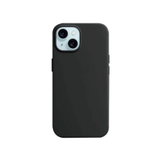 Чохол для Apple iPhone 14 Plus/15 Plus Silicone Case with MagSafe Monblan Black/чорний
