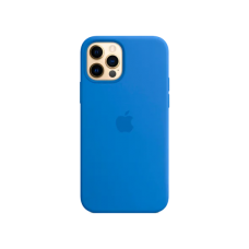 Чохол для Apple iPhone 14 Pro Max Silicone Case Capri blue/яскраво-синій Copy