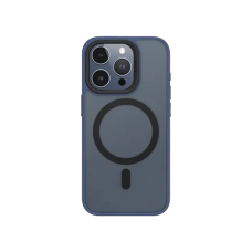 Чохол для Apple iPhone 15 Pro Blueo Frosted with MagSafe Dark blue/темно-синій