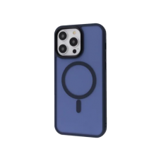 Чохол для Apple iPhone 16 Pro WAVE Matte Insane Case with Magnetic Ring Midnight Blue/темно-синій