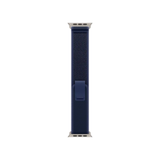 Ремінець Apple Trail Loop Blue - Natural Titanium Finish для Watch 44/45/46/49mm - S/M (MXTT3)