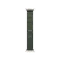 Ремінець Apple Trail Loop Green - Natural Titanium Finish для Watch 44/45/46/49mm - M/L (MXTP3)