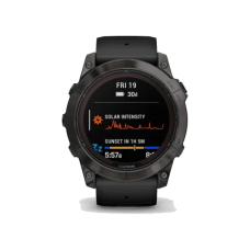 Смарт-годинник Garmin Fenix 7X Pro Sapphire Solar Carbon G. DLC Tit. with Black Band (010-02778-10/11/54)