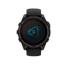 Смарт-годинник Garmin Fenix 8 47mm Solar Sapphire Carbon Gray DLC Titanium w. Black/Pebble Gray S. Band (010-02906-10/11)