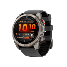 Смарт-годинник Garmin Fenix 8 Pro 51 mm AMOLED Titanium with Graphite/Black Silicone Band (010-03199-10/11)