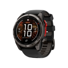 Смарт-годинник Garmin Fenix 8 Pro 51 mm MicroLED Carbon Gray Titanium with Black/Pebble Gray (010-03380-00/01)