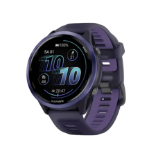 Смарт-годинник Garmin Forerunner 570 47mm Indigo Aluminium w. Translucent Imperial Purple/Indigo Band (010-02971-02)
