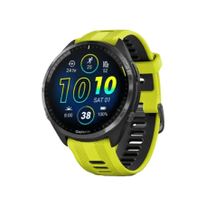 Смарт-годинник Garmin Forerunner 965 Carbon Gray Titanium Bezel w. Black Case and Amp Yell/Black S. Band (010-02809-02/12)
