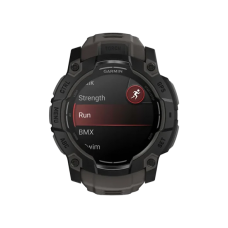 Смарт-годинник Garmin Instinct 3 50mm AMOLED Black with Charcoal Band (010-03020-00/40)