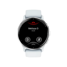 Смарт-годинник Garmin Venu 3 Silver Stainless Steel Bezel with Whitestone Case and Silicone Band (010-02784-00/50)