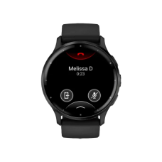 Смарт-годинник Garmin Venu 3 Slate Stainless Steel Bezel with Black Case and Silicone Band (010-02784-01/51/41)