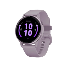 Смарт-годинник Garmin vivoactive 5 Metallic Orchid Aluminum Bezel with Orchid Case and Silicone (010-02862-13/53)