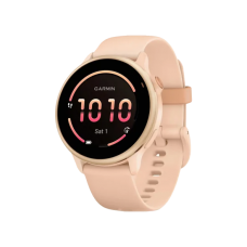 Смарт-годинник Garmin Vivoactive 6 Metallic Pink Dawn with Pink Dawn Band (010-02985-03/43)