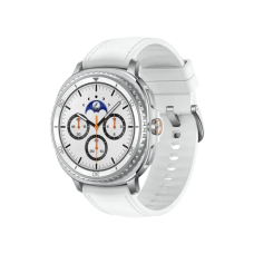Смарт-годинник Samsung Galaxy Watch8 Classic LTE 46 mm White (SM-L505FZWA)