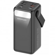 Портативний ЗП Power Bank Amaya APB-50 22.5W flashlight with cable 50000 mAh