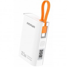 Портативний ЗП Power Bank Amaya FD50 22.5W with display and cable 10000 mAh