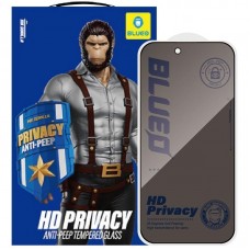 Захисне 2.5D скло Blueo Full Cover Anti-Peep для Apple iPhone 17 Pro Max / 16 Pro Max (6.9")